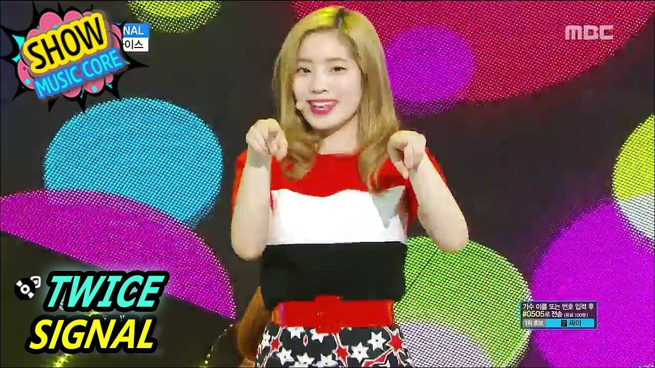 [HOT] TWICE - SIGNAL, 트와이스 - 시그널 Show Music core 20170603