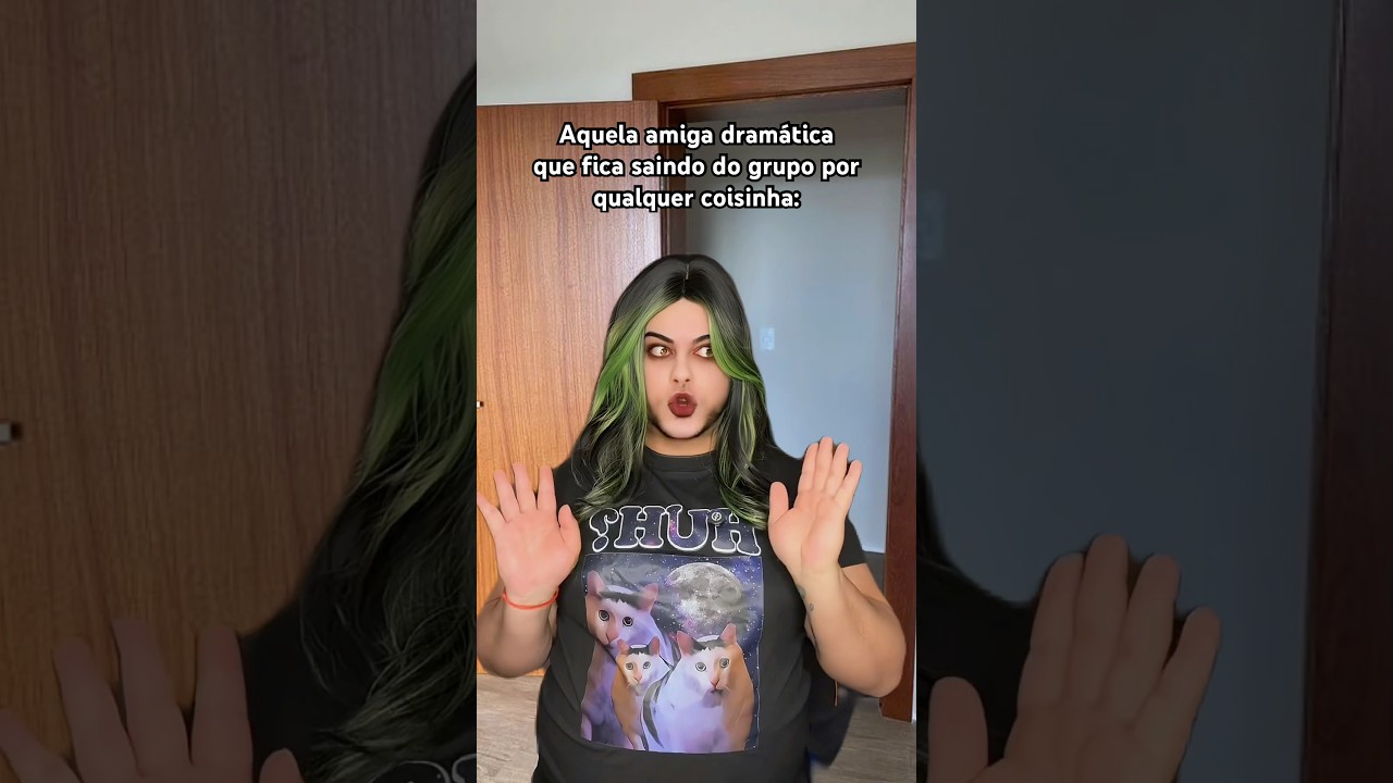 Quem nunca fez um draminha saindo do grupo n&eacute; 🤣