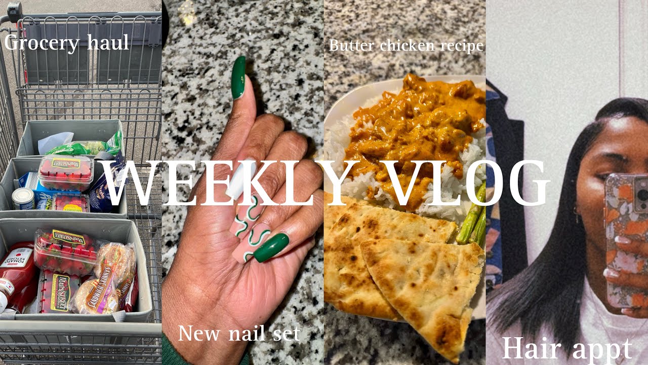 WEEKLY VLOG | Grocery Haul, Pampering myself, and Cooking something new!