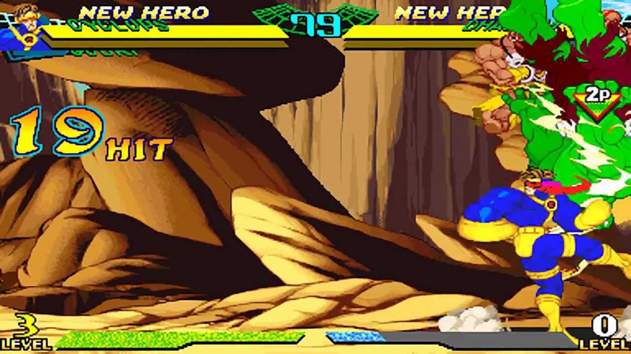 MARVEL SUPER HEROES VS. STREET FIGHTER Combo  Video Vol.1