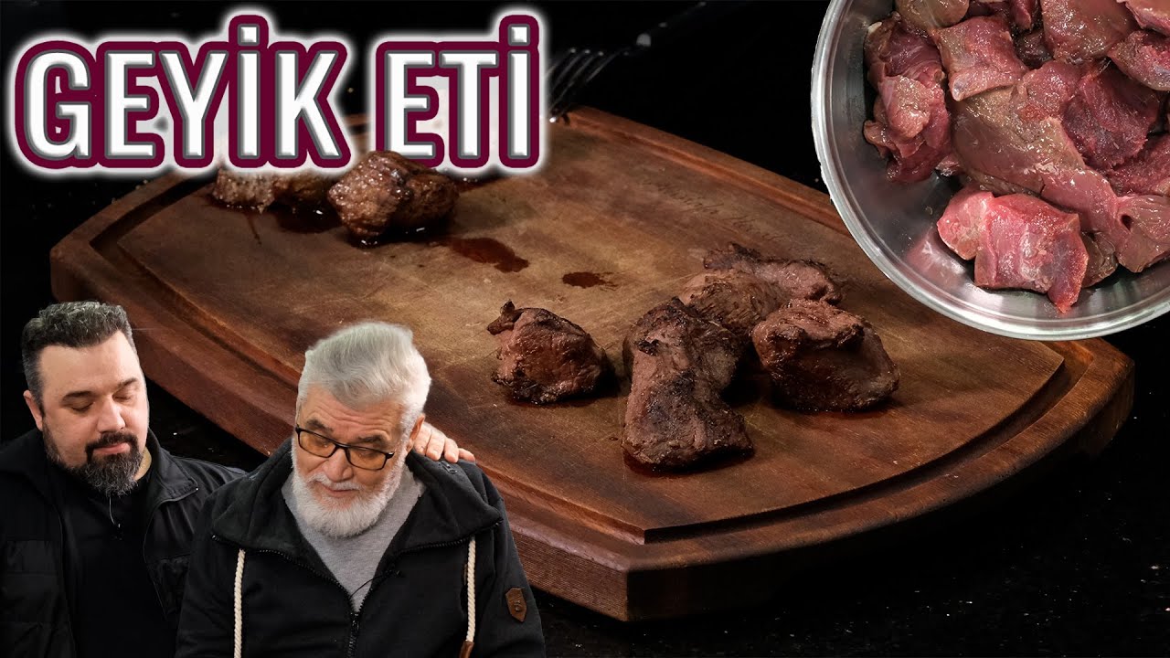 GEYİK ETİ TADIYORUZ !!! (Geyik Eti Nasıl, Tadı Güzel mi ? ) (Geyik Etinin Tadı Neye Benziyor? )