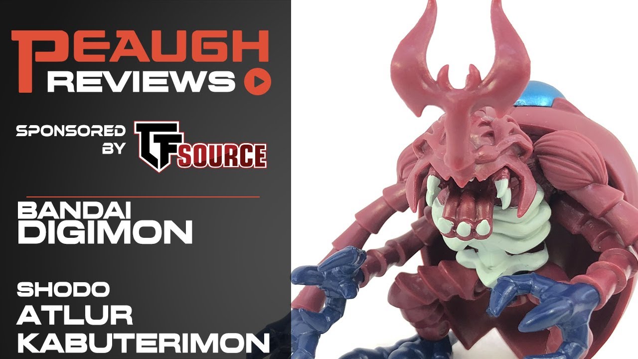 Video Review: Bandai Digimon - Shodo ATLURKABUTERIMON