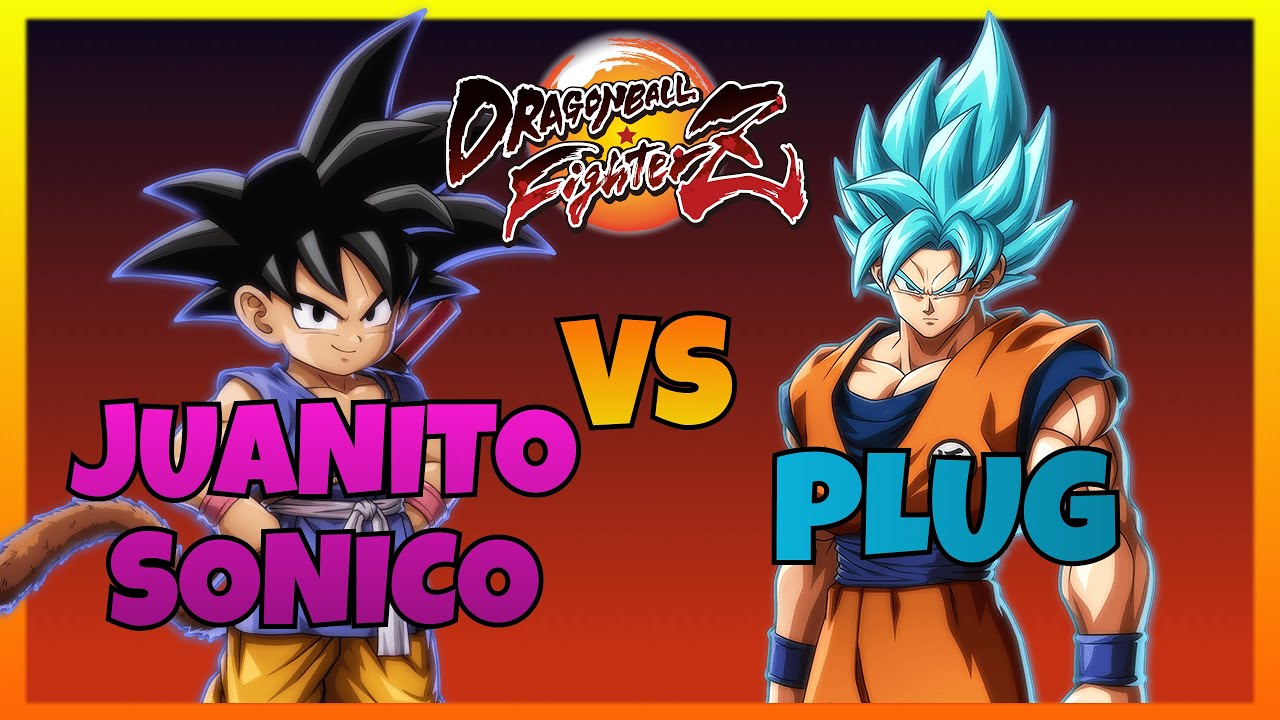 DBFZ - JUANITOSONICO vs PLUG gameplays (GT Goku, Blue Goku, Trunks vs Blue Goku, Videl, Nappa)