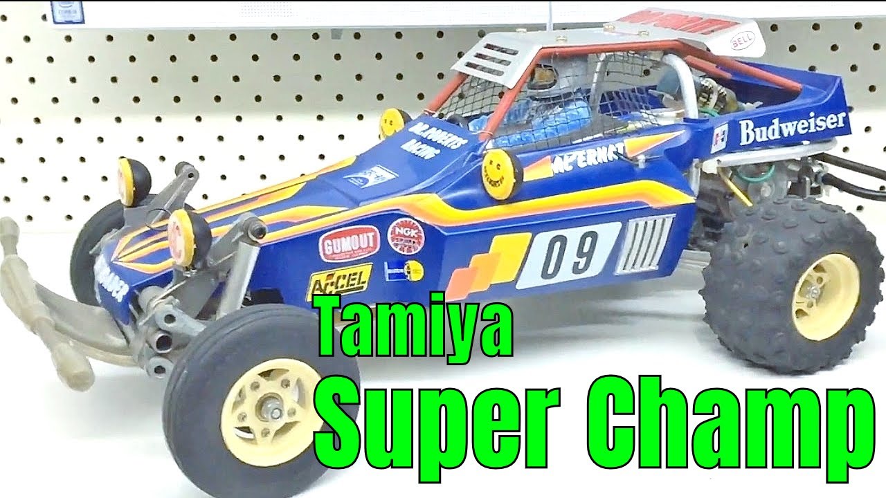 Vintage Tamiya Super Champ 1982 | preparing for a run
