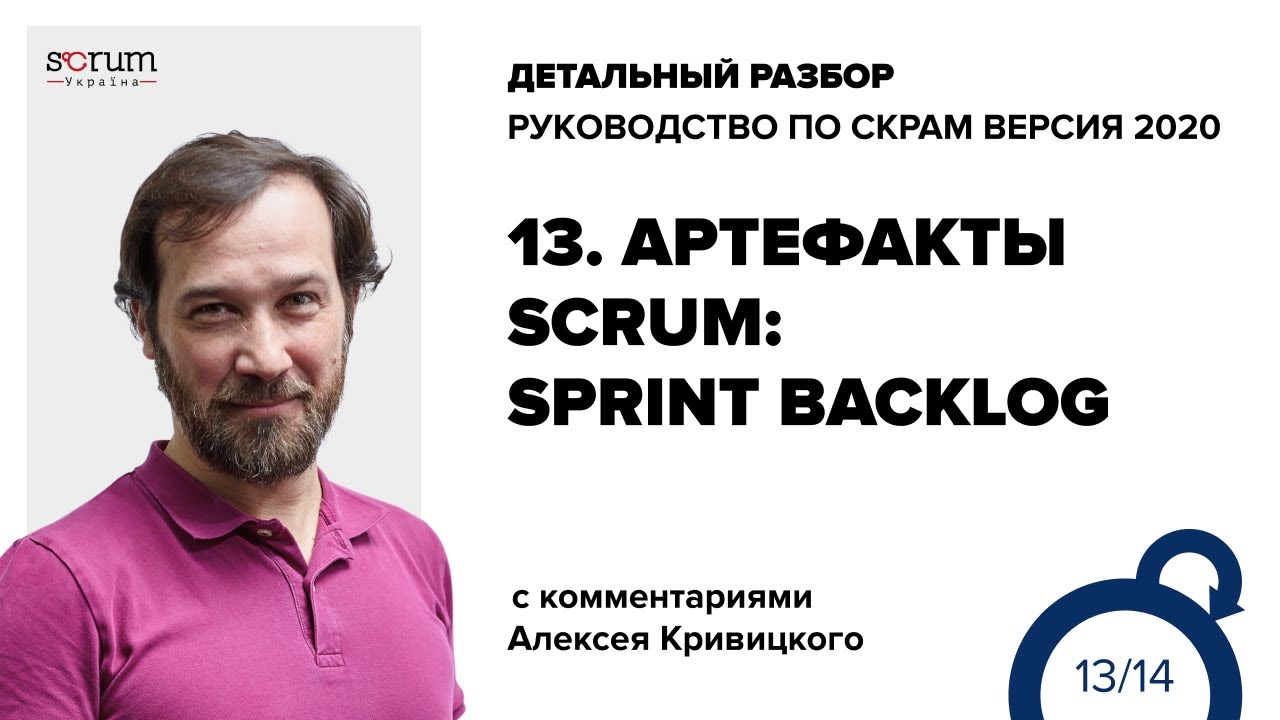 Руководство по Скрам 2020, часть 13: Артефакты, Цель Спринта, Спринт  Бэклог, DoD, Инкремент.