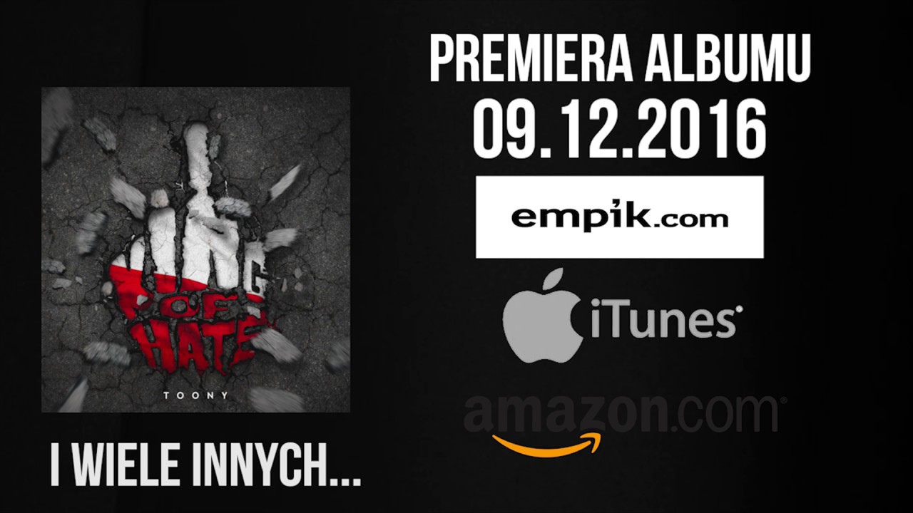 TOONY - KING OF HATE [ ALBUM TEASER ] 09.12.2016
