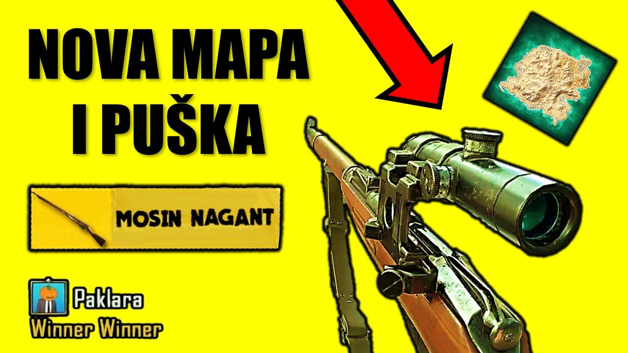 Nova puška Mosin Nagant u PUBG Mobile + PRIČA O LEGENDARNOM SNAJPERU