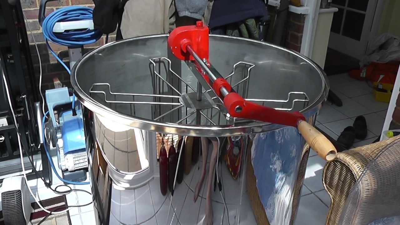 Honey Harvesting Step 2 of 3 - Removing the Supers from the Hive and Extracting the Honey