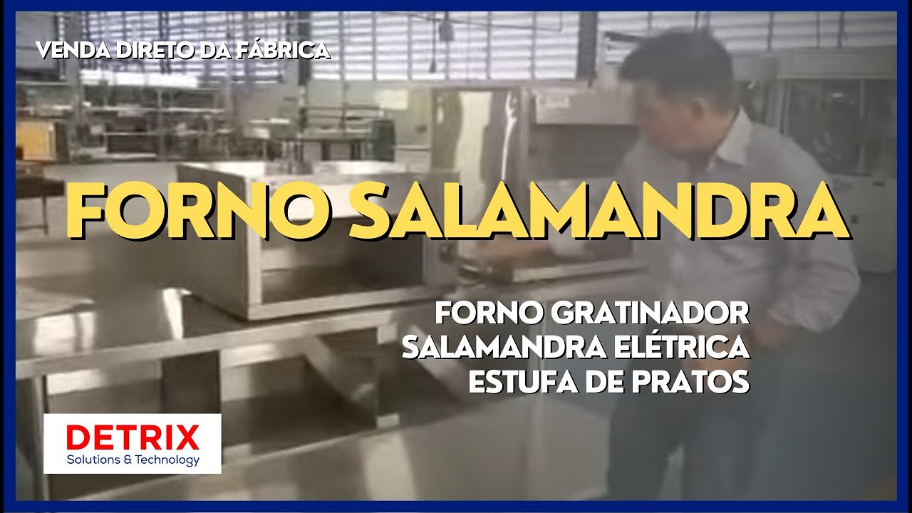 Forno Salamandra &ndash; Forno Gratinador - Salamandra El&eacute;trica - Estufa de Pratos