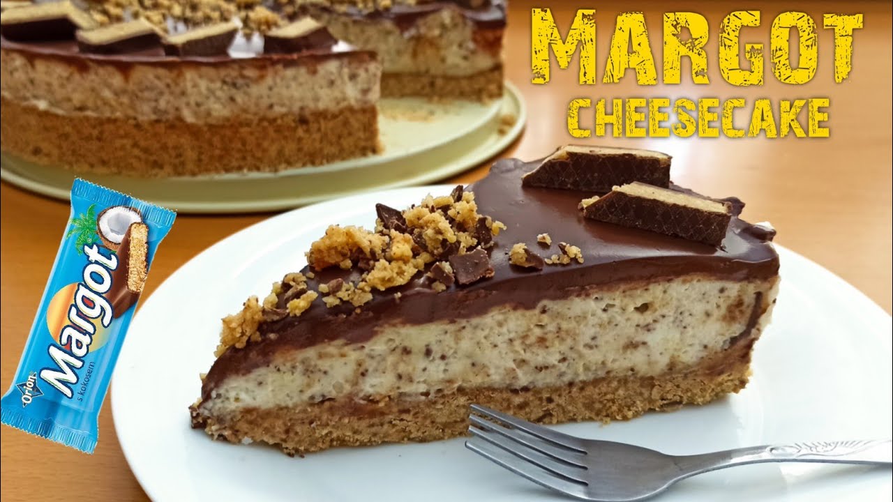 Margot cheesecake - NEPEČENÝ CHEESECAKE Z MARGOT TYČINKY @VarapecsMartinkou