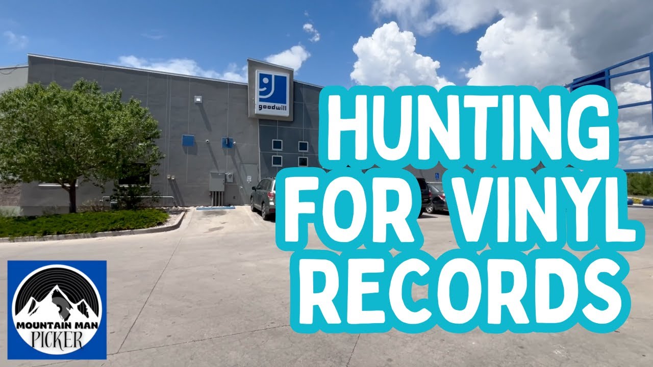 Goodwill Thrifting For Vinyl Record And Book Treasures