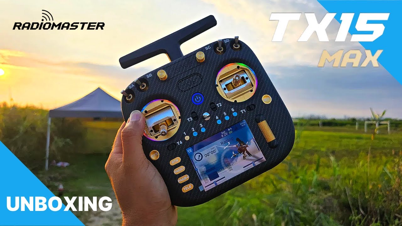 새로운 인생 조종기 RadioMaster TX15 MAX 언박싱