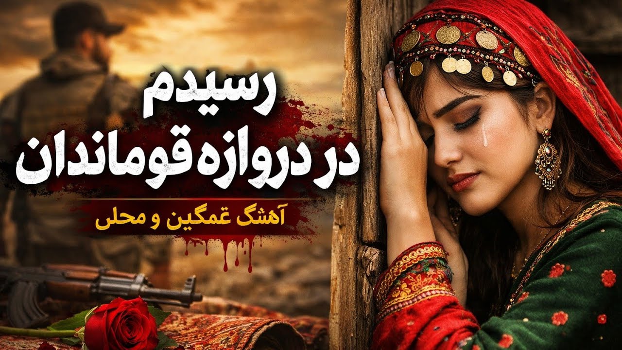  آهنگ رسیدم دهن دروازه قوماندان درد و رنج دختران  و زنان  کشور ما را در حال حاضر به تصویر کشیده 