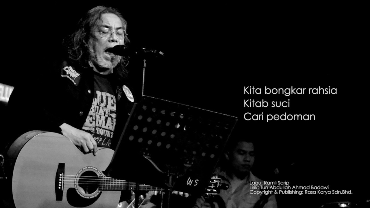 Ramli Sarip - Ku Cari Damai Abadi (Lirik Video)
