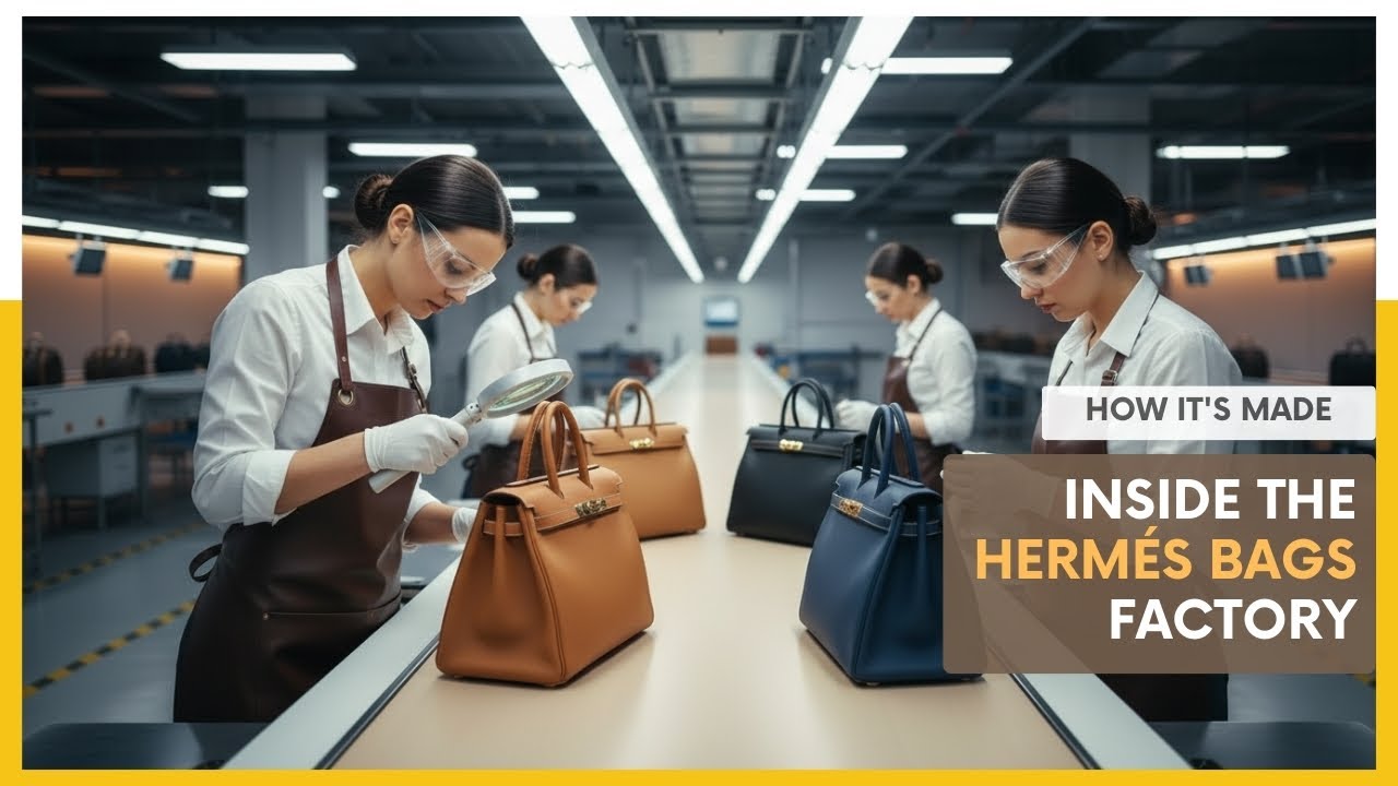 Inside the Hermès Factory: How Birkin Bags Are Made Step By Step (Full Process)