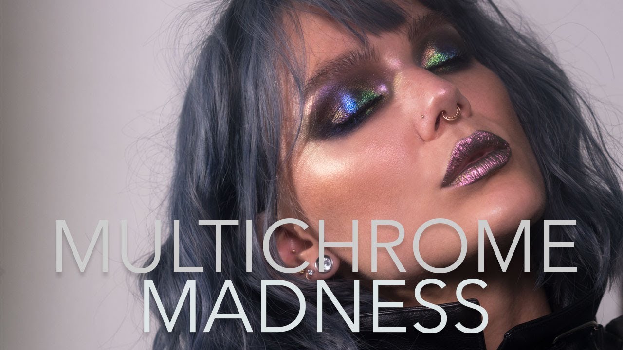 USING AN INSANELY AMOUNT OF  MULTICHROMES ANS DUOCHROMES IN ONE LOOK | LINDA HALLBERG
