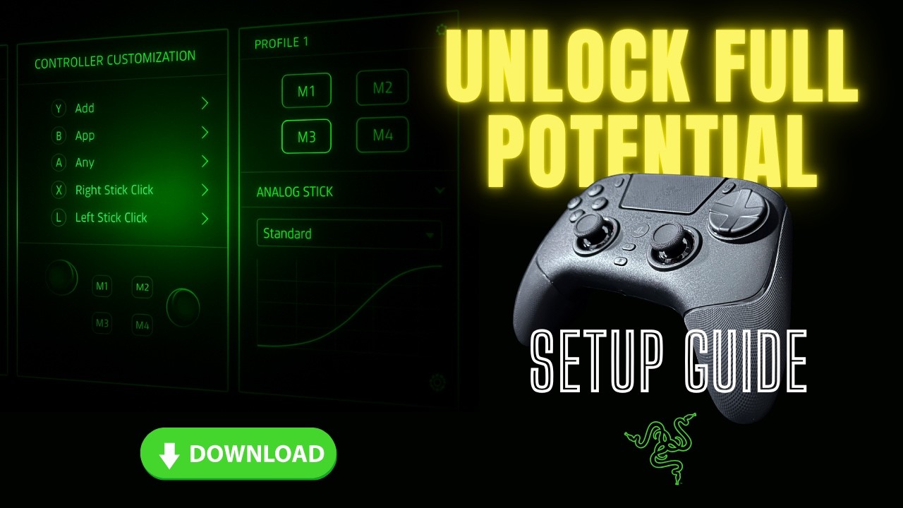 Руководство по настройке контроллера Razer Raiju V3 Pro для PS5/ПК
