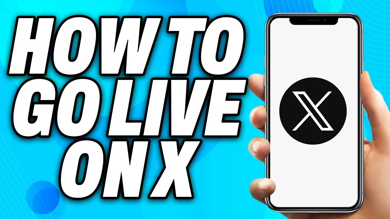 How to Go Live on X - Easy Fix