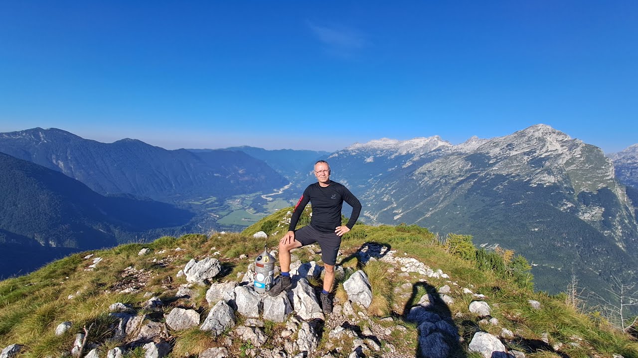 Wanderung in Slowenien - Svinjak (1653), das Matterhorn von Bovec