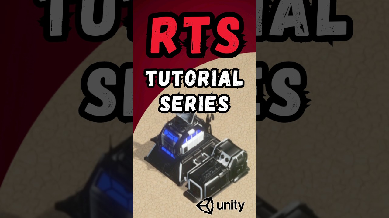 Join the RTS Tutorial Series for Unity