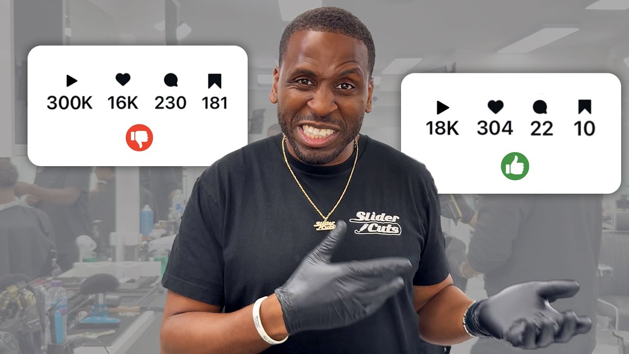 Barbers, you're posting WRONG on social media! Here's why...