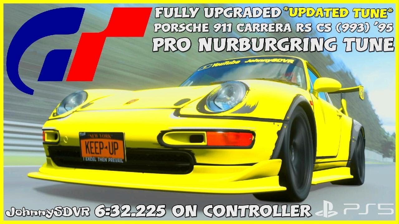 GT7 - Porsche 911 Carrera RS CS (993) '95 Pro Tune | Nurburgring Updated Setup | Gran Turismo 7 Tune