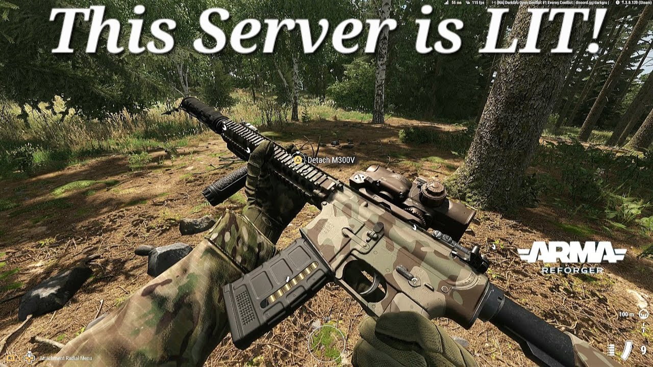 Arma Reforger Most INTENSE SERVER 13 hrs of war!!