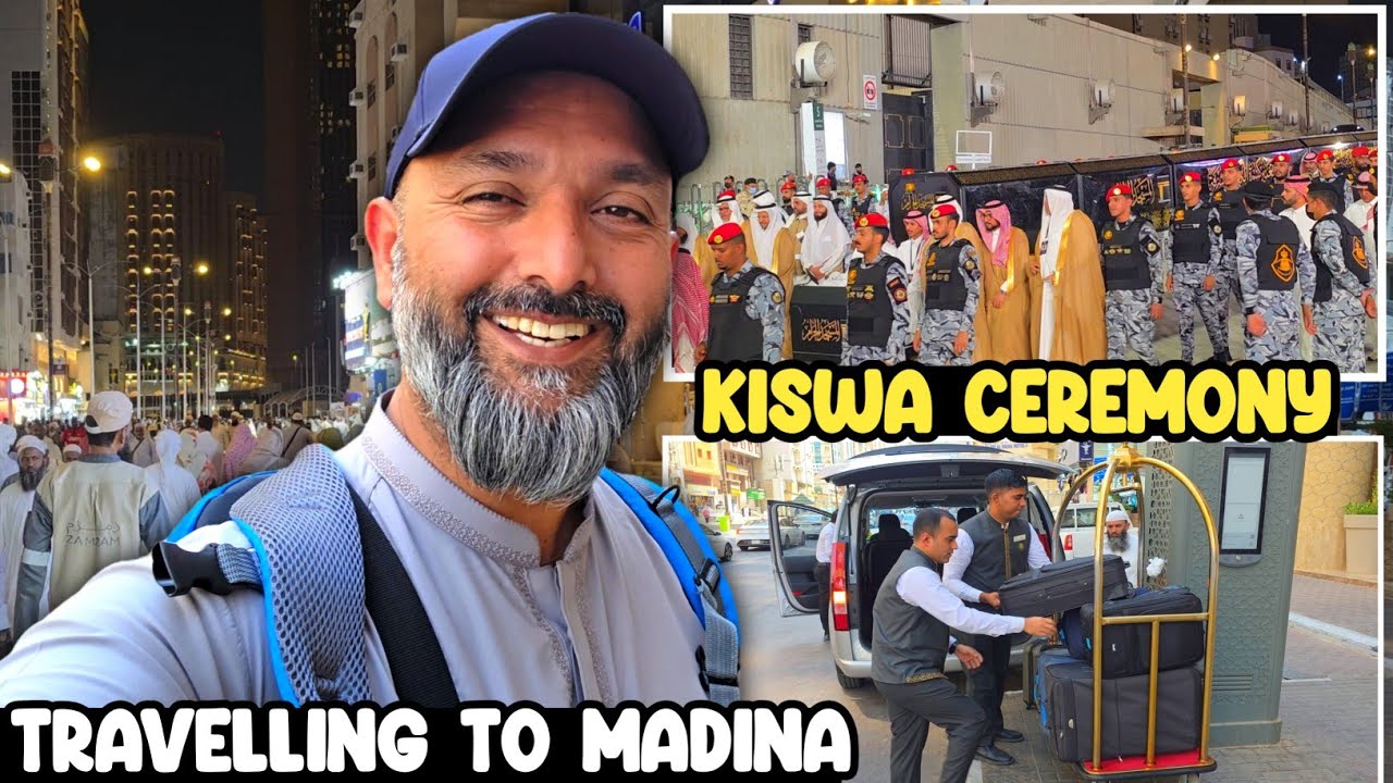 I Witenessed the AMAZING Kaaba Kiswa Ceremony | travelling to MADINA