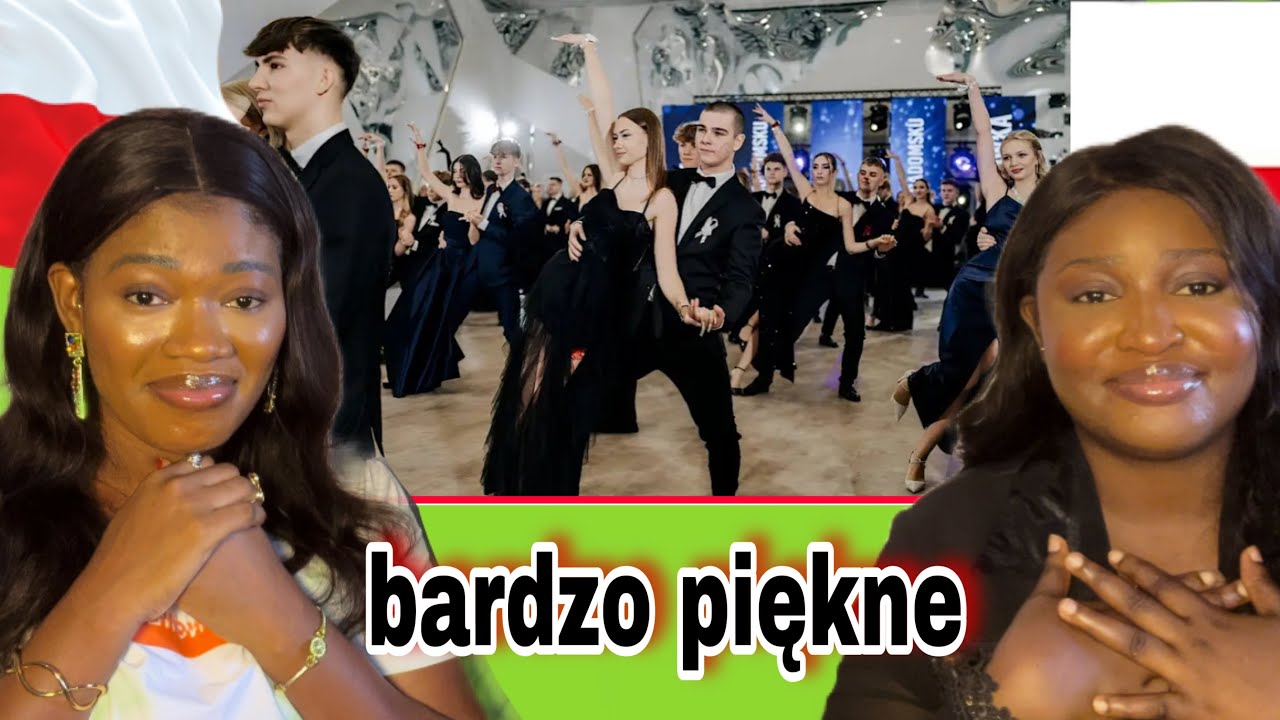 Niesamowity POLONEZ | Studniówka 2025 | I LO im Feliksa Fabianiego | Reaction