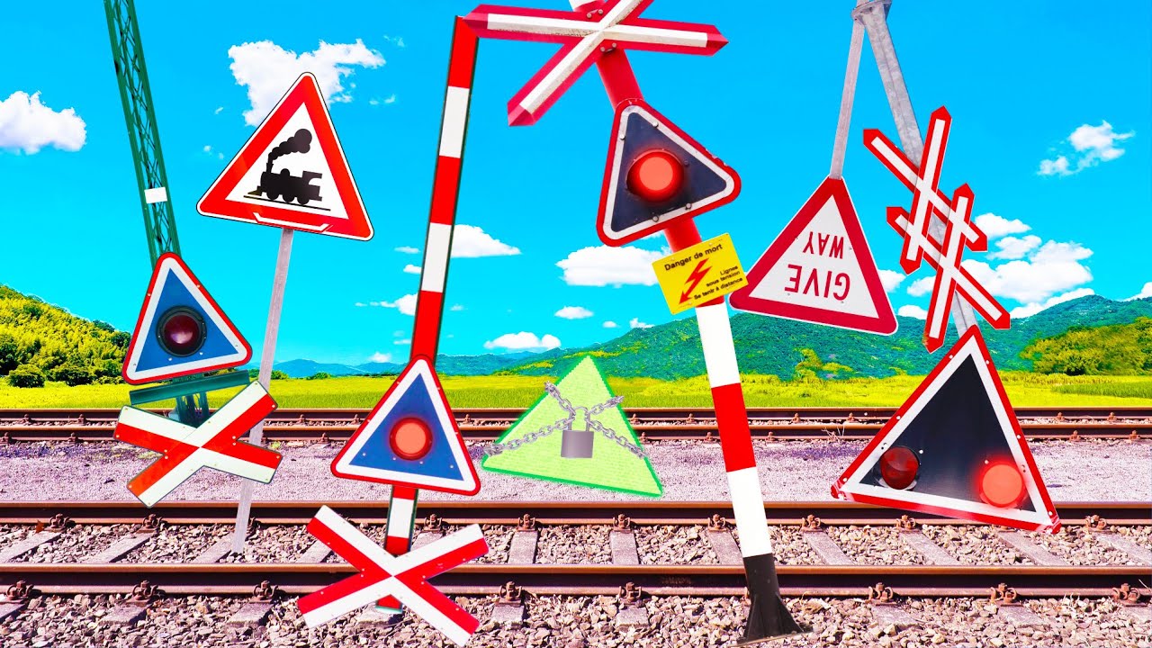 Railroad Crossings That Get Turned Upside Down (Bahnübergänge)