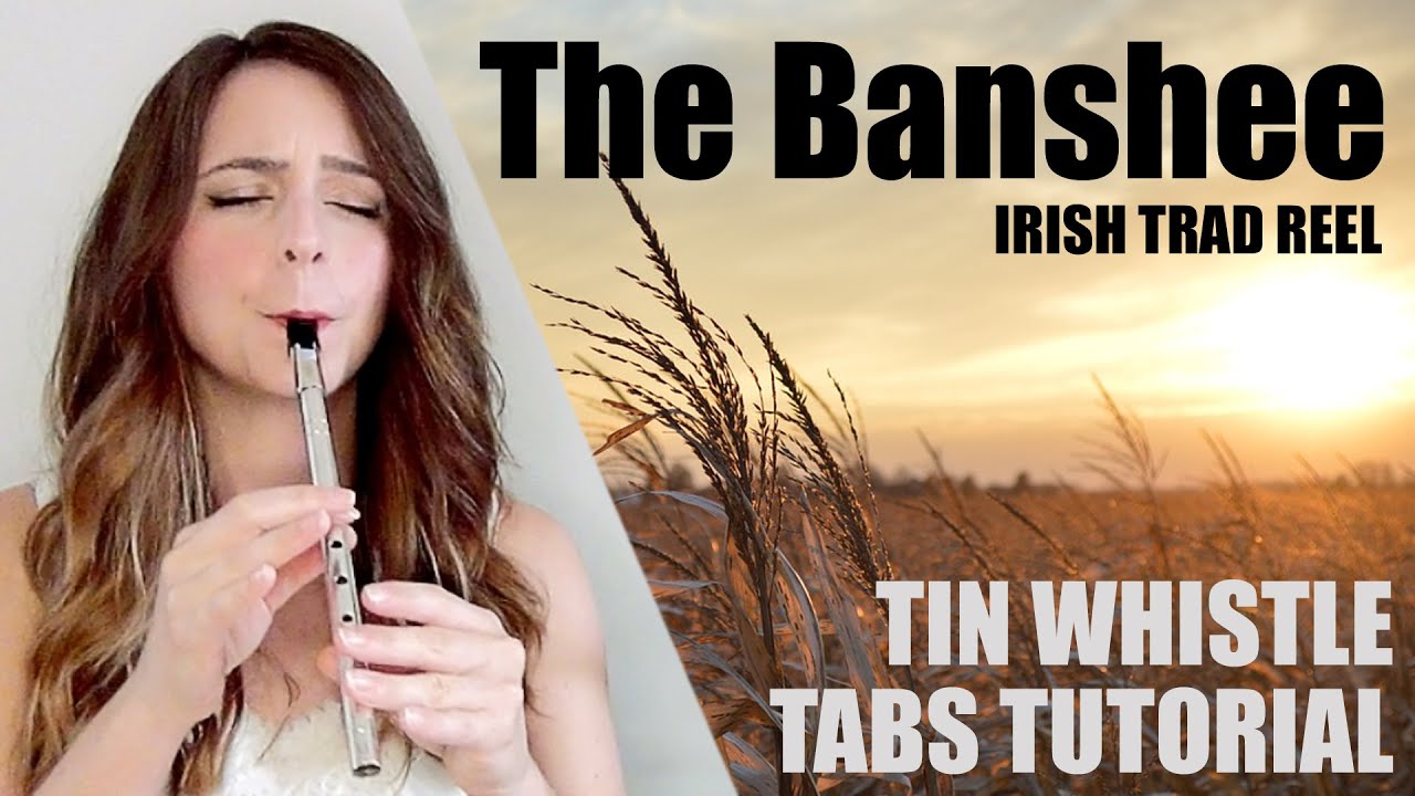 The Banshee Reel | TIN WHISTLE TABS TUTORIAL - Irish Trad Music