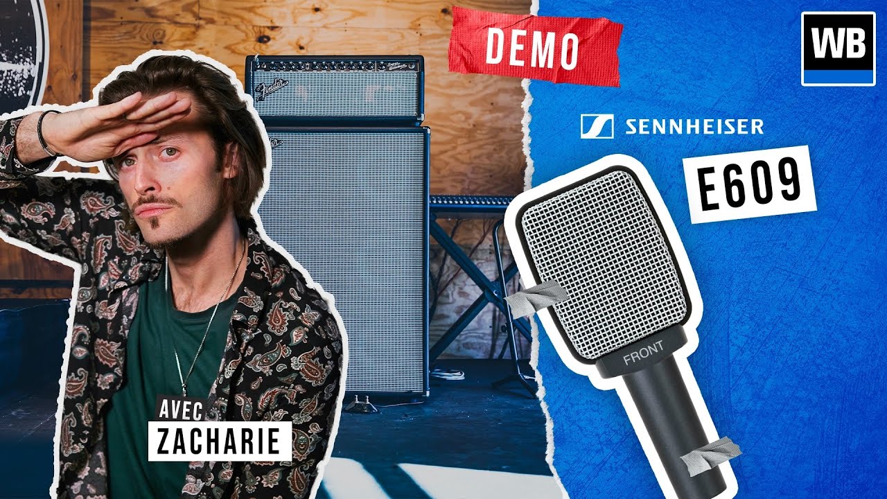 Sennheiser E609 - L'incontournable pour l'enregistrement !