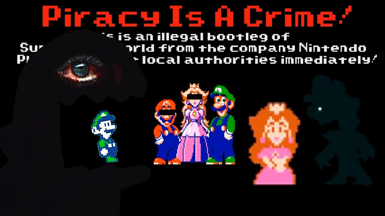 A Dark Story Behind The Mario Bootleg... Never Pirate Again...