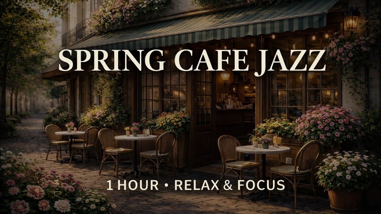 Relaxing Jazz Instrumental – 1 Hour Coffee Shop Background Music for Focus