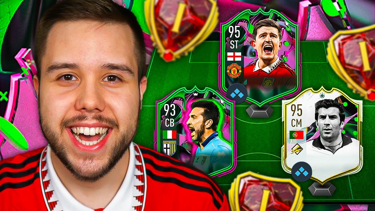95 Maguire, 93 Buffon & 95 Figo 🥳 FUT Champs - FIFA 23 Ultimate Team