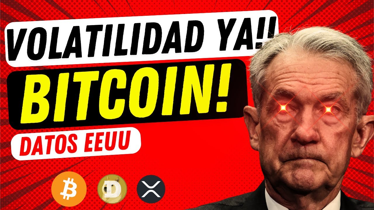 🔴 DIRECTO: BITCOIN SE PREPARA PARA REVENTAR NIVELES 👉 &iexcl;CUIDADO DATOS en EEUU!