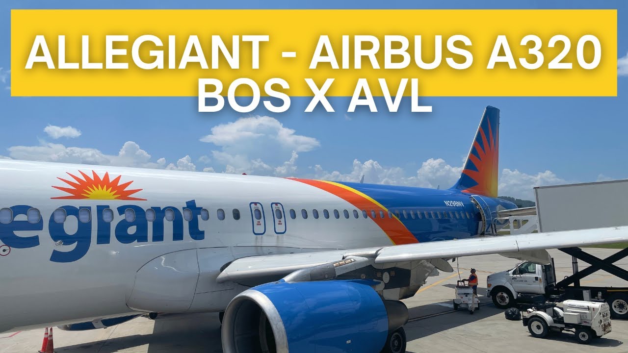 TRIP REPORT | Allegiant Air - Airbus A320 - Boston (BOS) to Asheville (AVL) | Economy