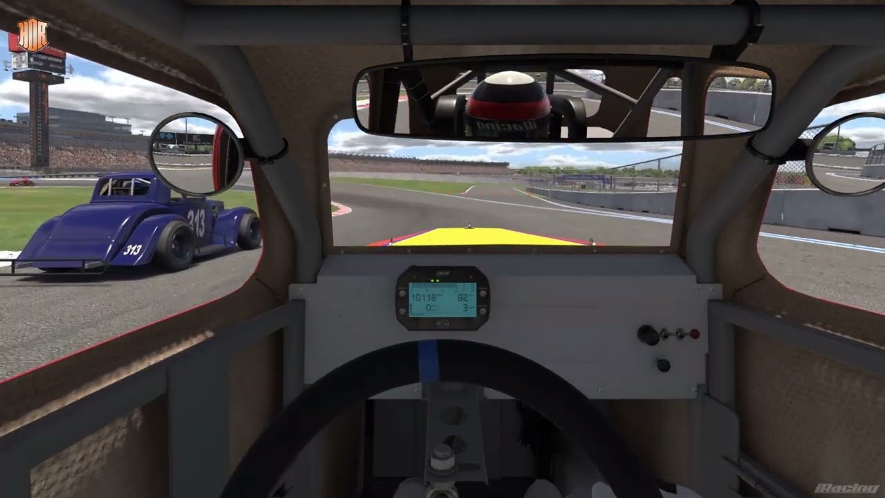 HDR Legends Ameriikan kierue Cup Charlotte Race 3 iRacing