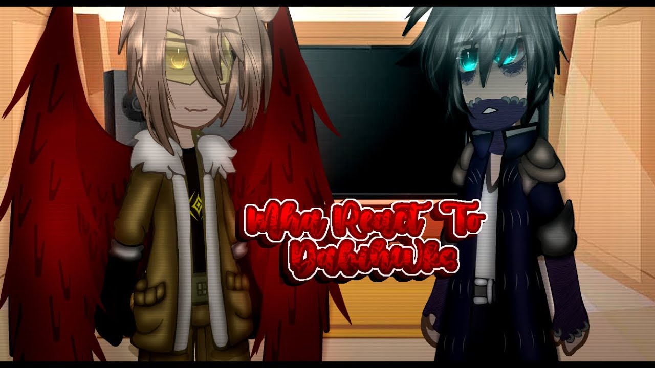 MHA react to Dabihawks • MHA • DABIHAWKS • MHA X GACHA • XXNIAH_YEETXX