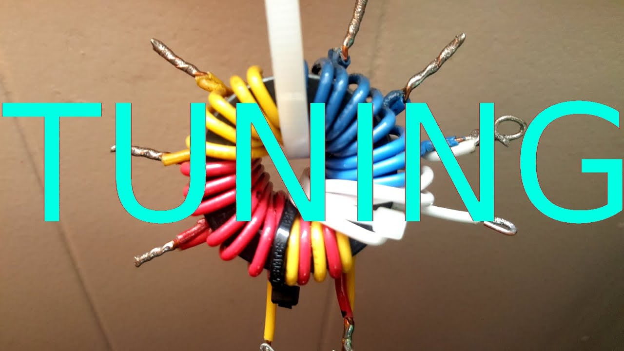 Multi-Tap UNUN - Setting up with Desperation Antennas