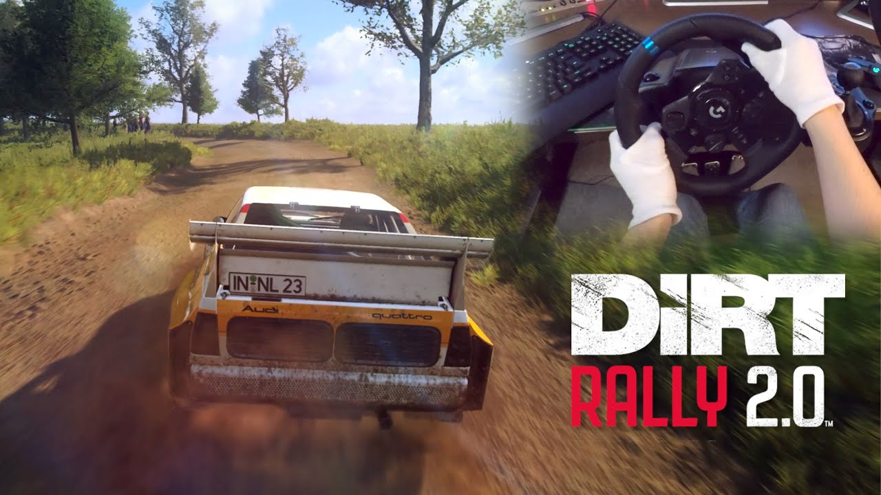 RAJD W POLSCE | Dirt Rally 2.0 | Logitech G923, POV, 4K, GoPro, 60FPS