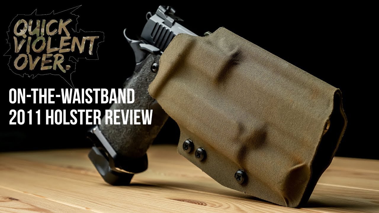 Обзор кобуры QVO Tactical On The Waistband 2011