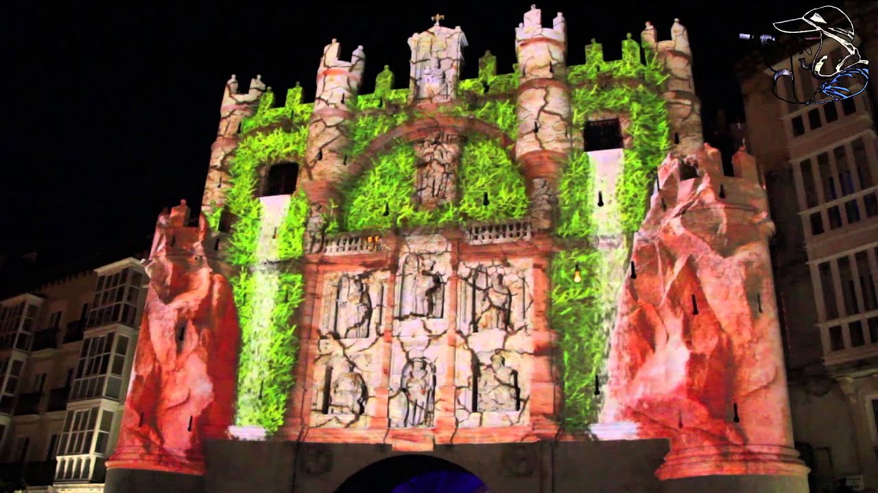 La Noche Blanca de Burgos 2.013 (Arco de Santa María)