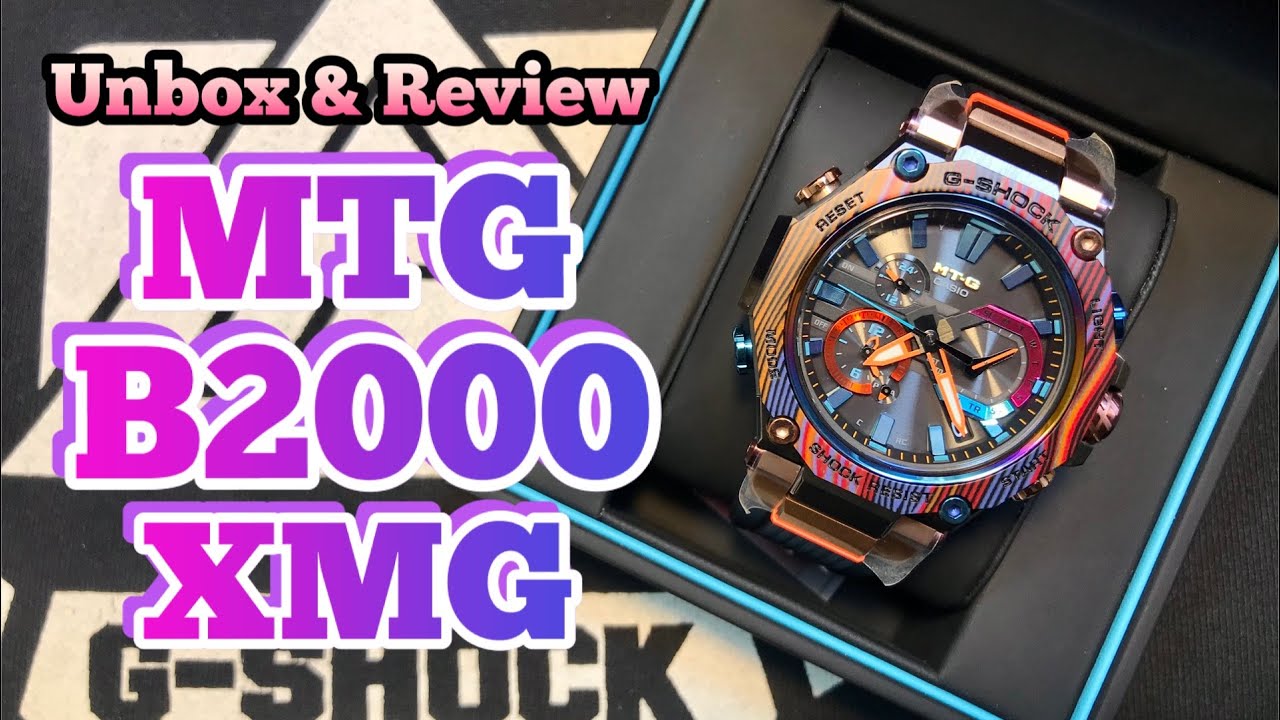 ĐẬP HỘP & REVIEW ĐỒNG HỒ MTG B2000XMG • RAINBOW MOUNTAIN MULTI COLOR LIMITED EDITION (Việt Nam)