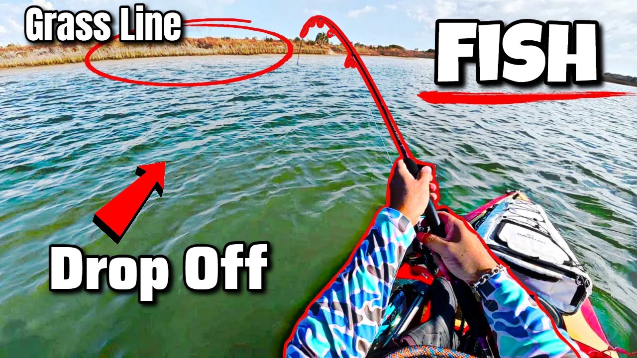 I Had NO Idea What I Hooked… Kayak Fishing Galveston