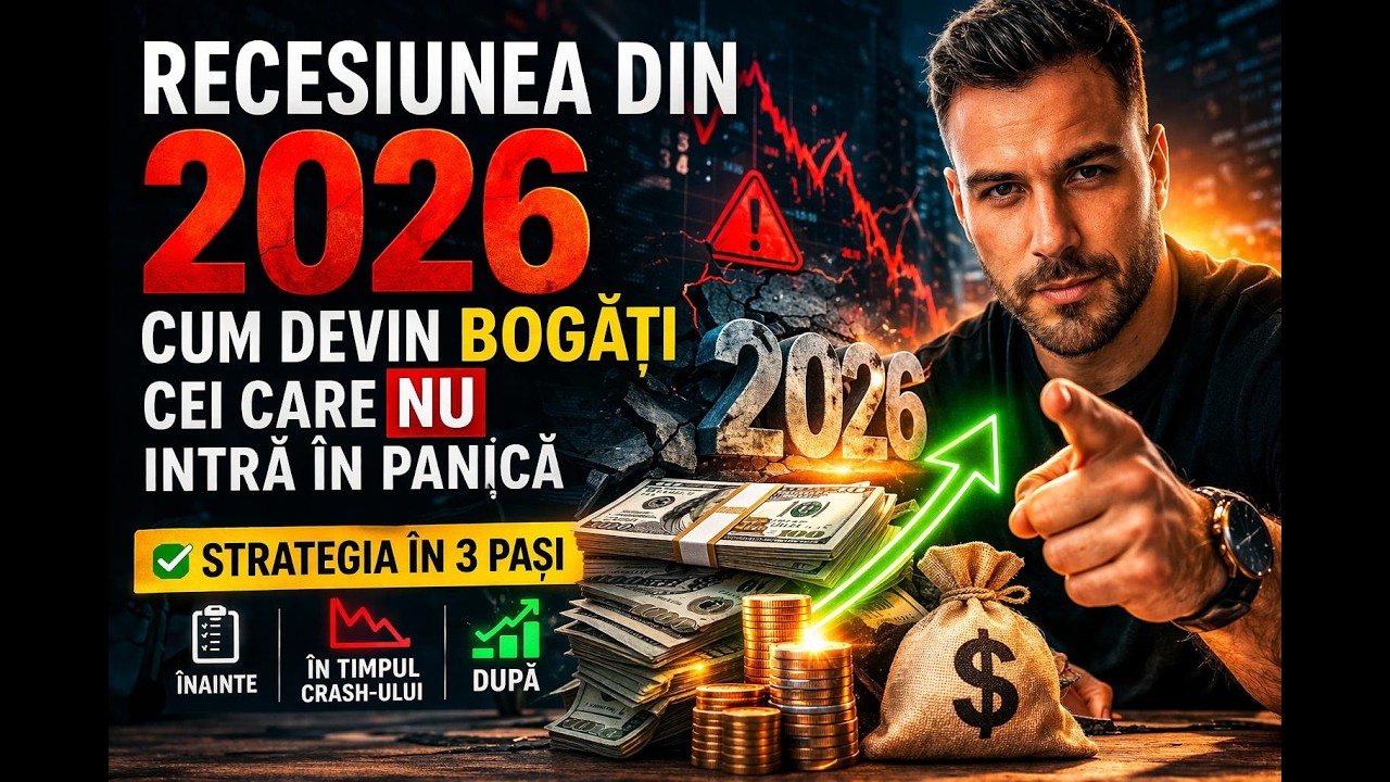 💡 Cum Să Faci BANI &icirc;n Recesiunea din 2026 (Strategia &icirc;n 3 Pași)