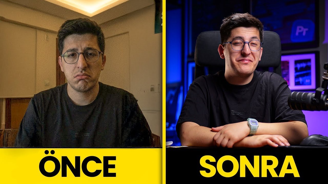 DANDİK BİR ODAYI STÜDYO YAPTIM! 🔥 (Tek Başına YouTube Videosu Nasıl Çekilir?)