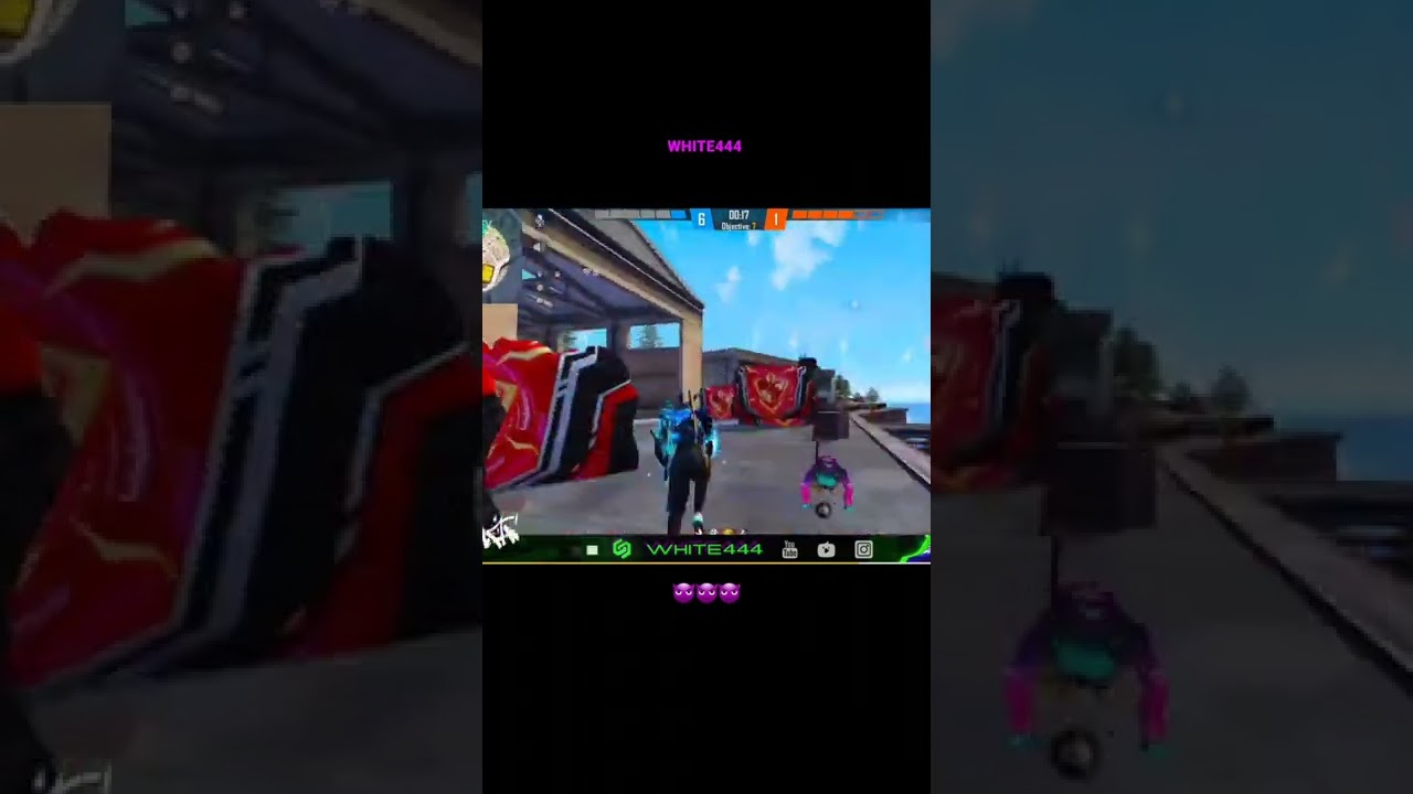 WORLD 🌎 MOST DANGEROUS PLAYER 😈 WHITE444 😱 HEADSHOT Khaby lame 😅