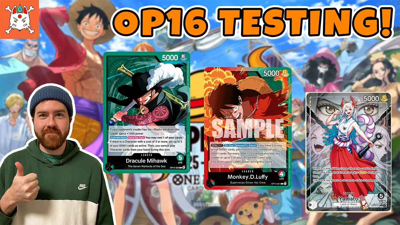 Are Mihawk and RG Luffy cooked in OP16?