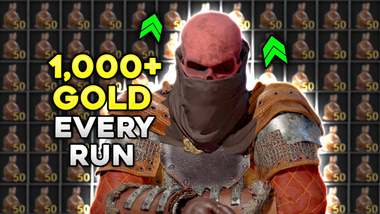 Solo Rogue PRINTS GOLD in The Ruins - Dark and Darker